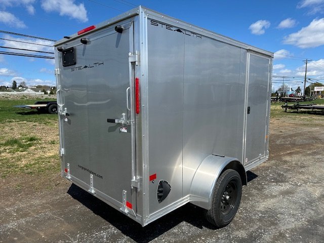 Cargo Pro Stealth 6 x 10 V-Nose Aluminum Enclosed Trailer