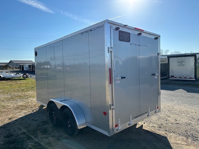 Cargo Pro 7 x 14 V-Nose Aluminum Cargo Trailer – Ramp Door