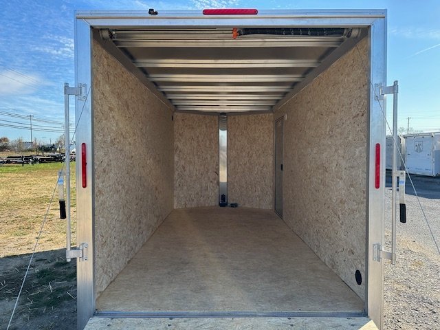 Cargo Pro 7 x 14 V-Nose Aluminum Cargo Trailer – Ramp Door