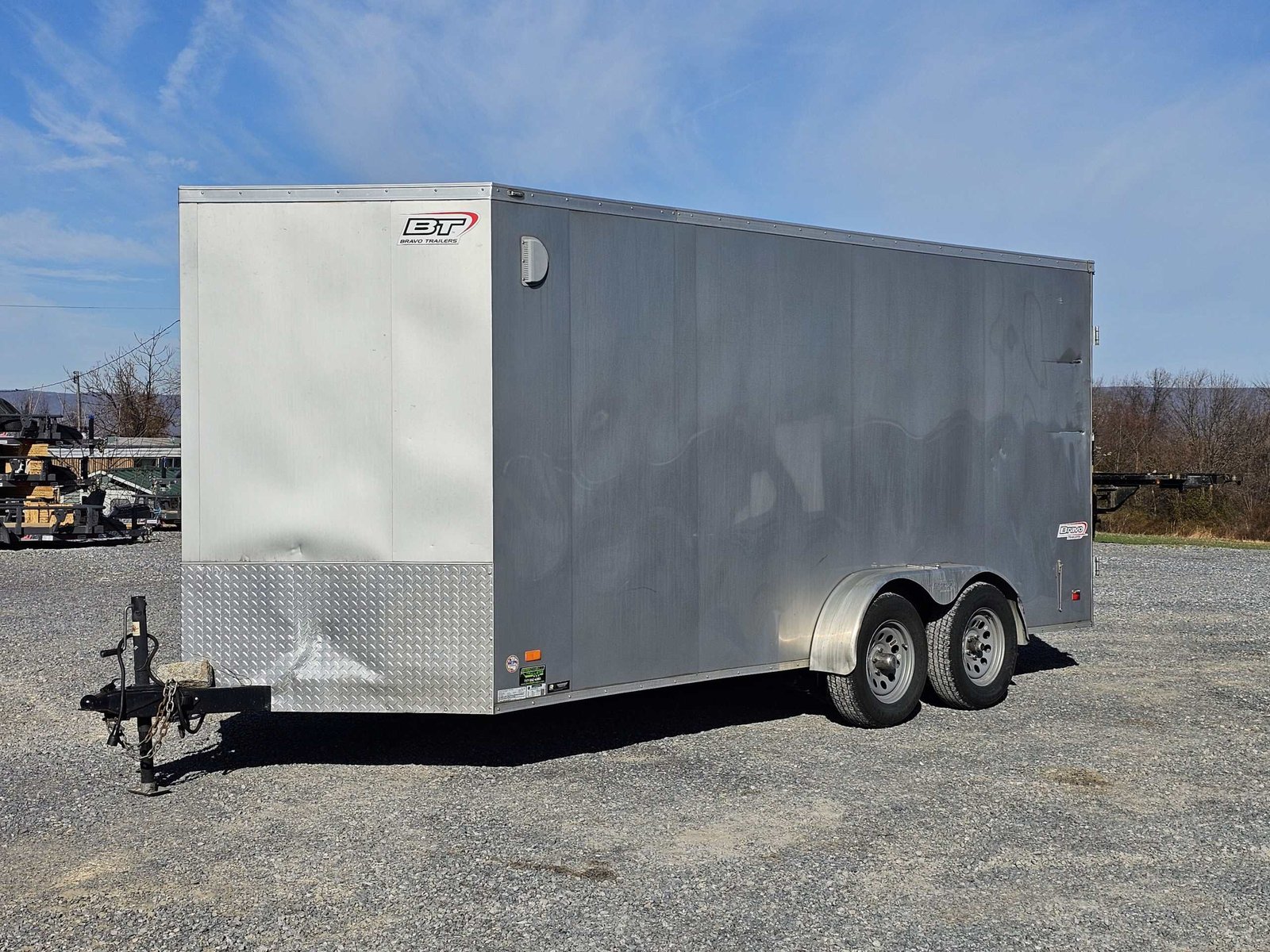USED – Bravo Scout 7K Enclosed Cargo Trailer 7×16 (SC716TA2)