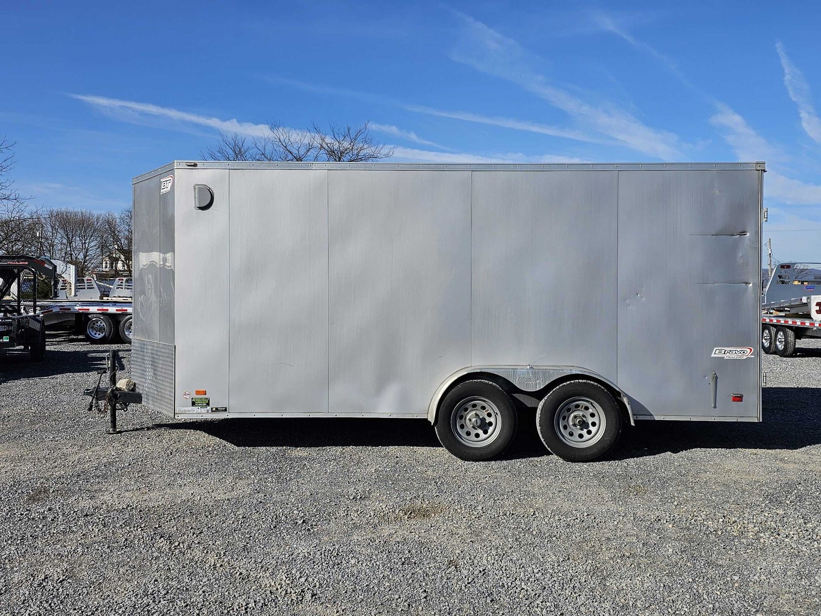 USED – Bravo Scout 7K Enclosed Cargo Trailer 7×16 (SC716TA2)