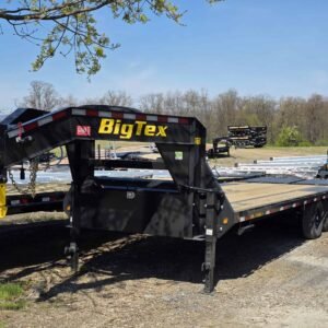 Return -NEVER USED! Big Tex 16K Tandem Axle Gooseneck Trailer 8.5×25 (14GN-25D5A-MRBK)