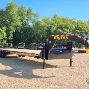 RETURNED UNIT NEVER LOADED! Big Tex 16K Tandem Axle Gooseneck Trailer 8.5×40 (14GN-40D5A-MRBK) With Sliding Winch Track