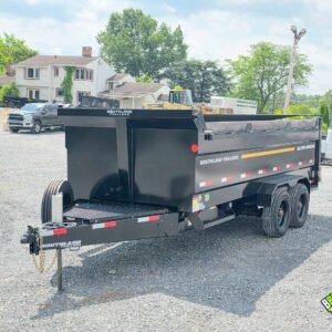 BARELY USED! Southland 22K Tandem Axle Dump Trailer 7’Wx16’Lx48″H (SL716-20KHS)