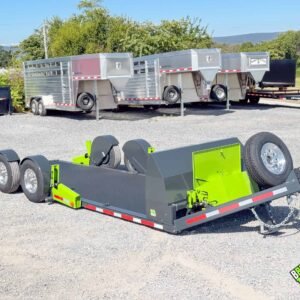 FlatTrak Flat Deck Scissor Lift, Fork Lift, & Equipment Trailer (FCH8022)