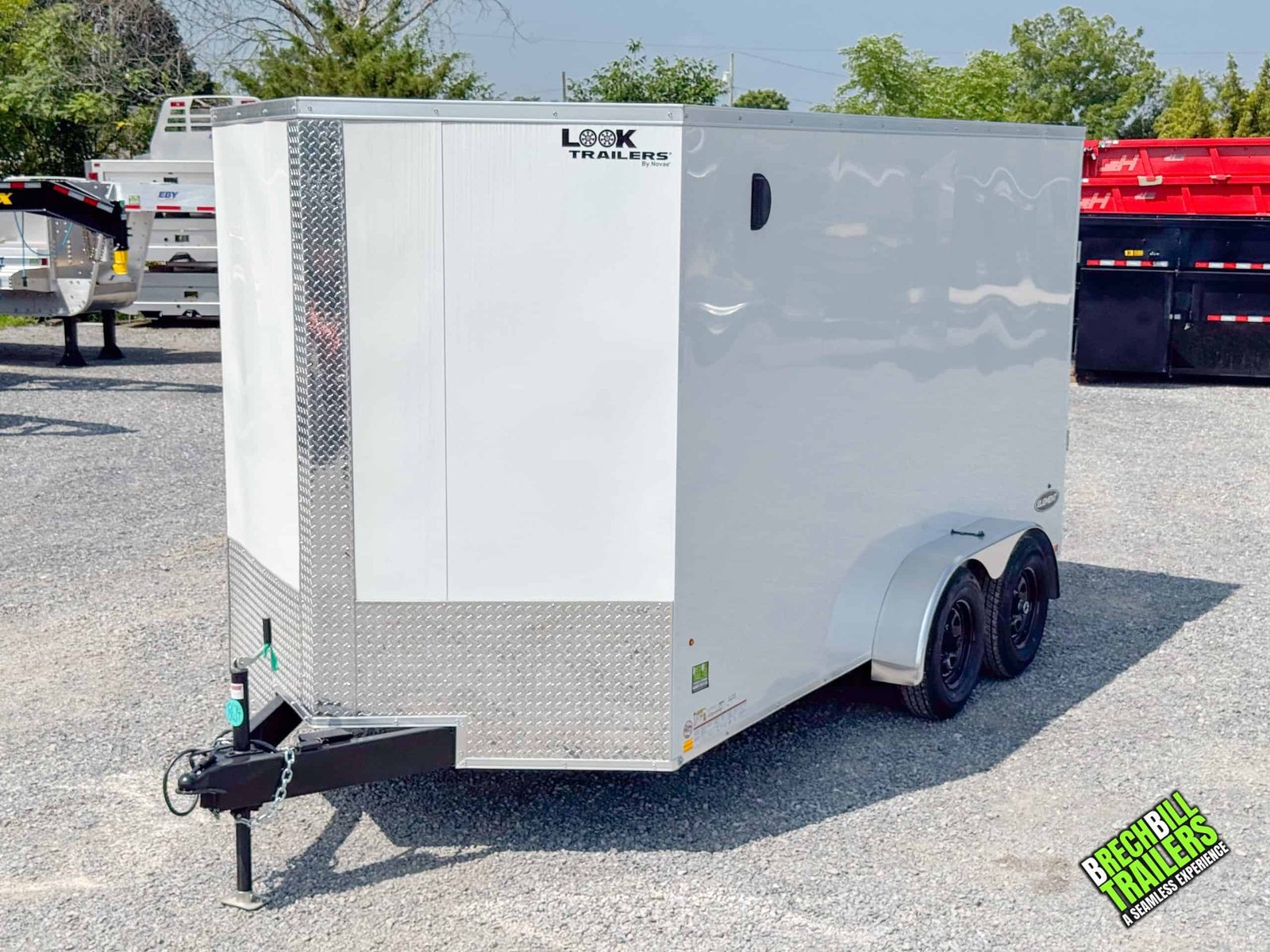 Look Element SE Enclosed Trailer 7×14 (K-SE8414-100) White