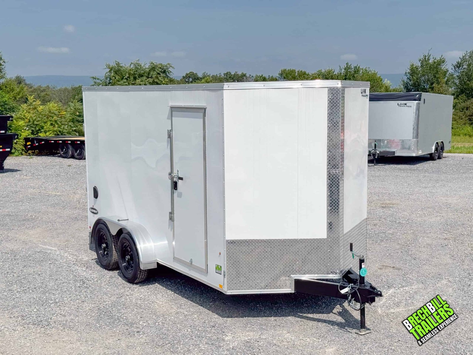Look Element SE Enclosed Trailer 7×14 (K-SE8414-100) White