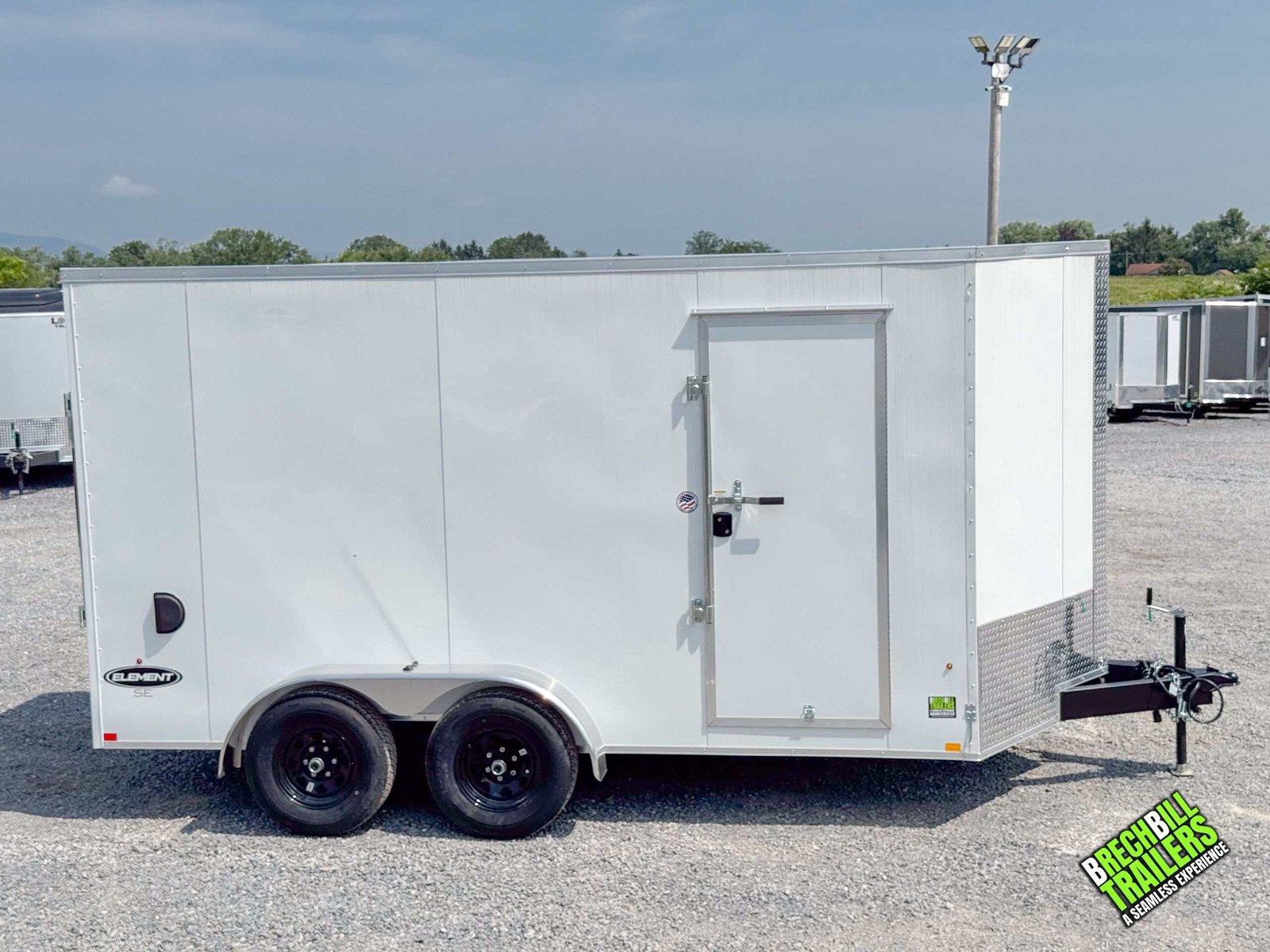 Look Element SE Enclosed Trailer 7×14 (K-SE8414-100) White