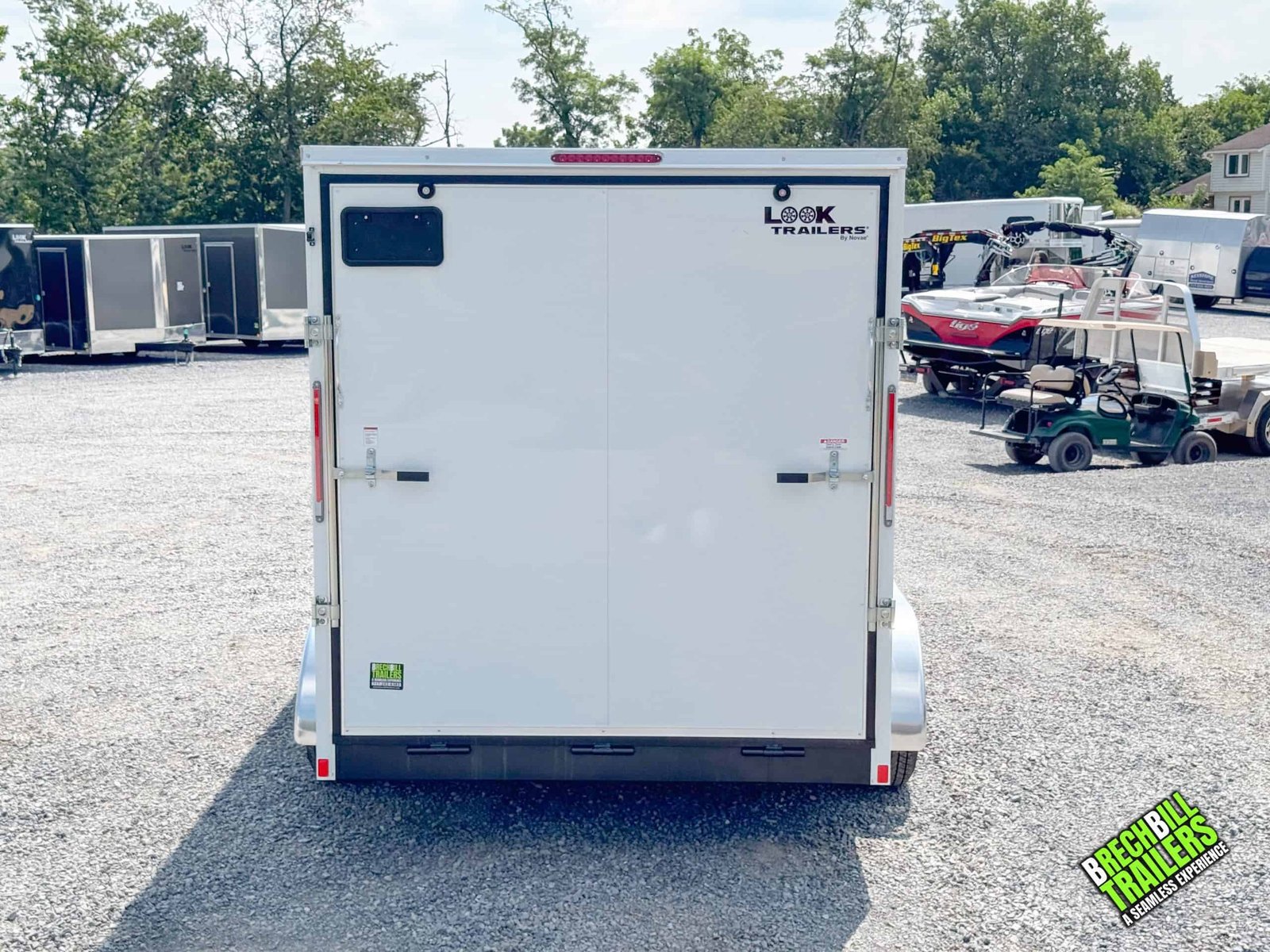 Look Element SE Enclosed Trailer 7×14 (K-SE8414-100) White