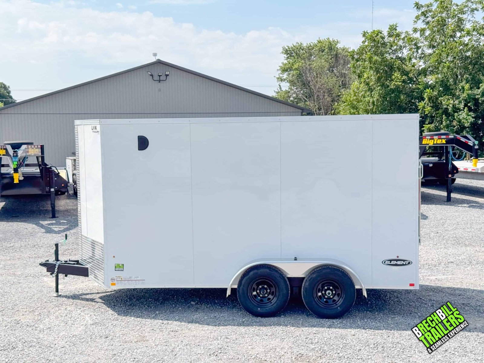 Look Element SE Enclosed Trailer 7×14 (K-SE8414-100) White