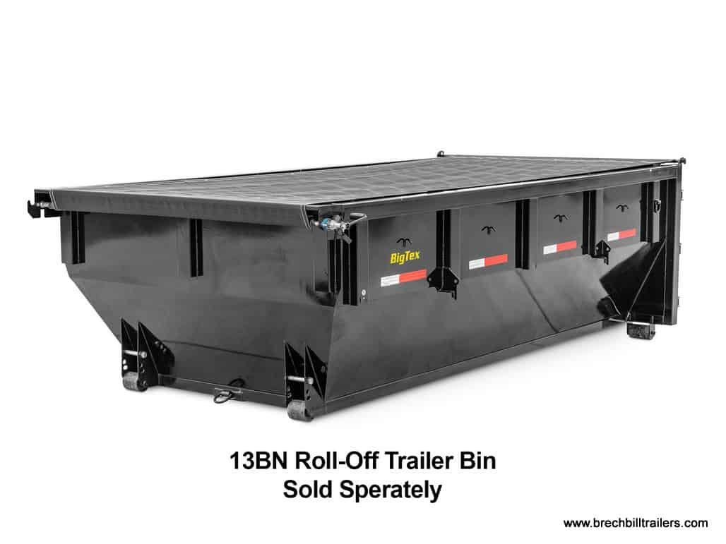 Big Tex 17.5K Roll Off Gooseneck Dump Trailer 7×14 (16RD-14)