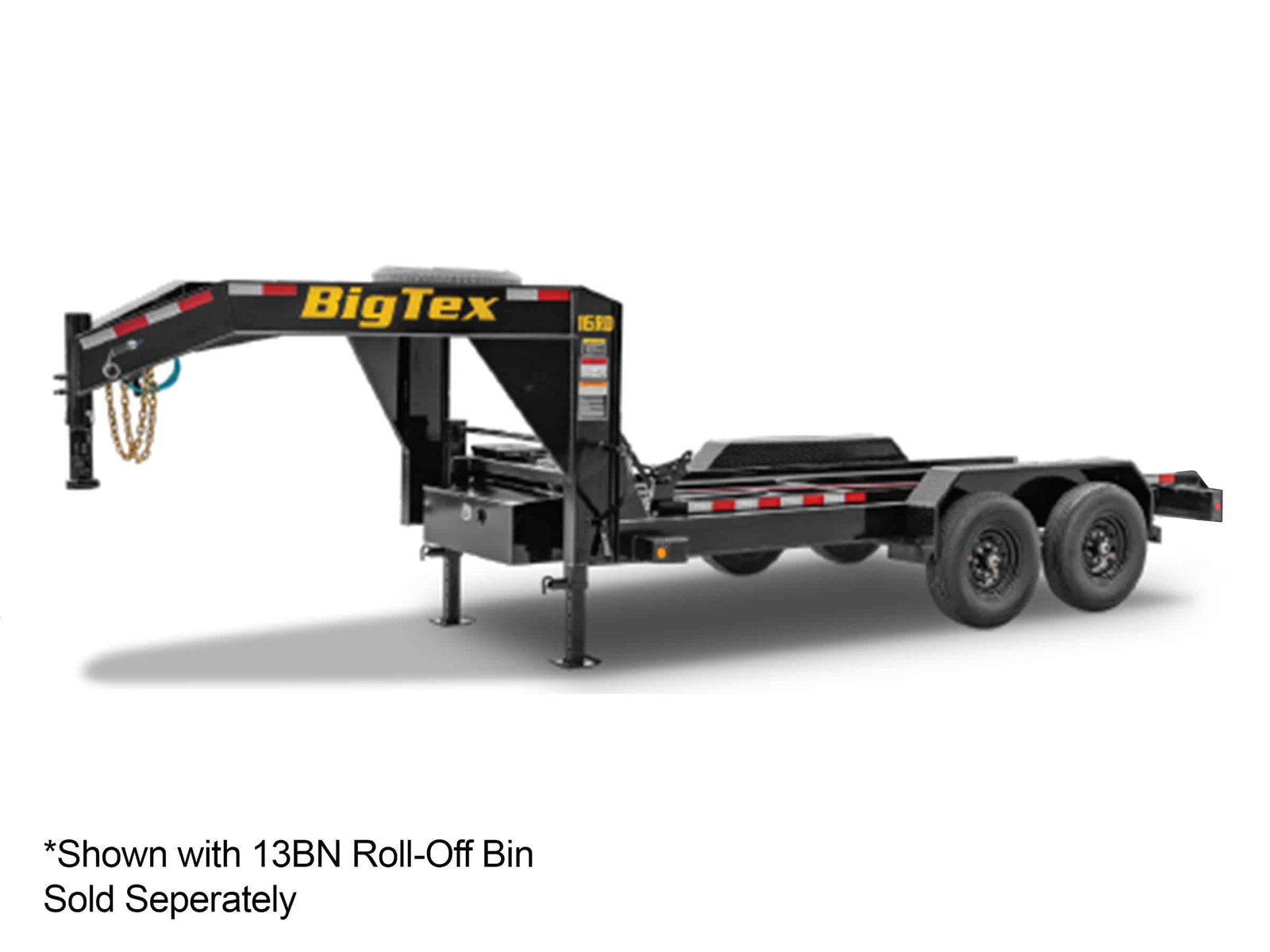 Big Tex 17.5K Roll Off Gooseneck Dump Trailer 7×14 (16RD-14)