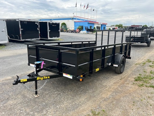 Big Tex 6 x 14 Landscape Utility Trailer – High Steel Sides
