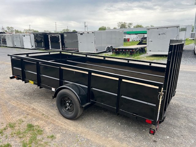 Big Tex 6 x 14 Landscape Utility Trailer – High Steel Sides