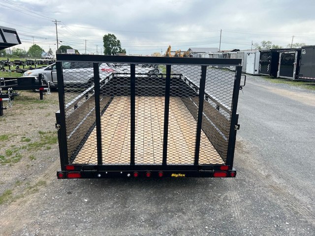 Big Tex 6 x 14 Landscape Utility Trailer – High Steel Sides