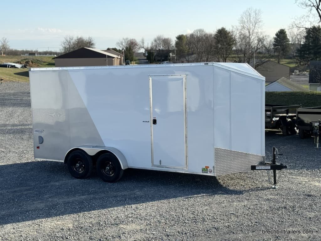 Bravo Scout 7K Enclosed Cargo Box Trailer 7’x16’ (SC716TA2)