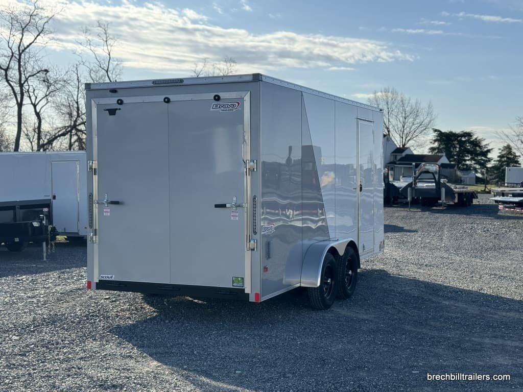 Bravo Scout 7K Enclosed Cargo Box Trailer 7’x16’ (SC716TA2)