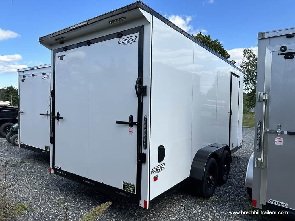 Bravo Scout 7K Enclosed Cargo Trailer 7’x16’ (SC716TA2)