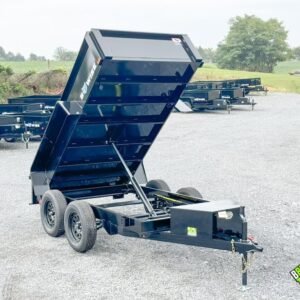 Bwise 5×10 Small Dump Trailer 7K (DTR510LP-7)