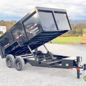 Bwise 14K LP LE Low Pro Dump Trailer 7×14 (DT714LP-LE-14-H)