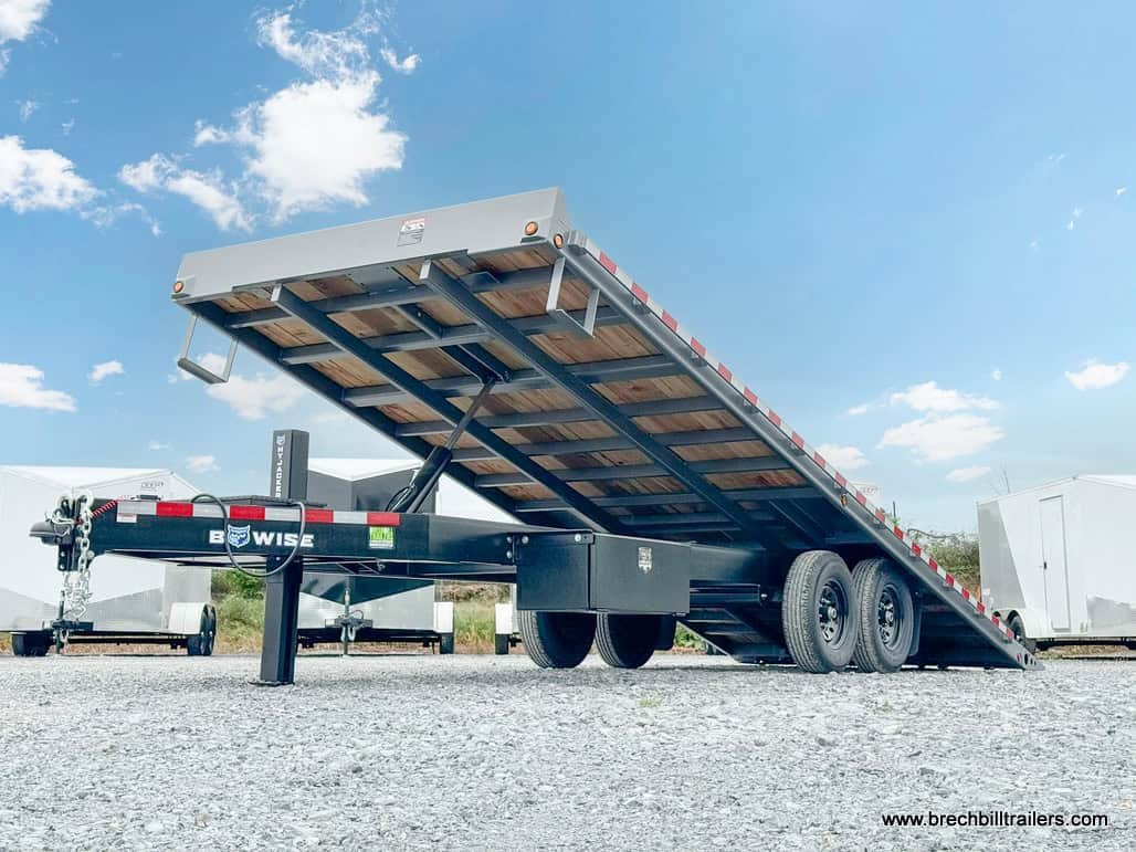 Bwise Hydraulic 15.4K Tilt-Deck Trailer 8.5×22 (THD22-15)