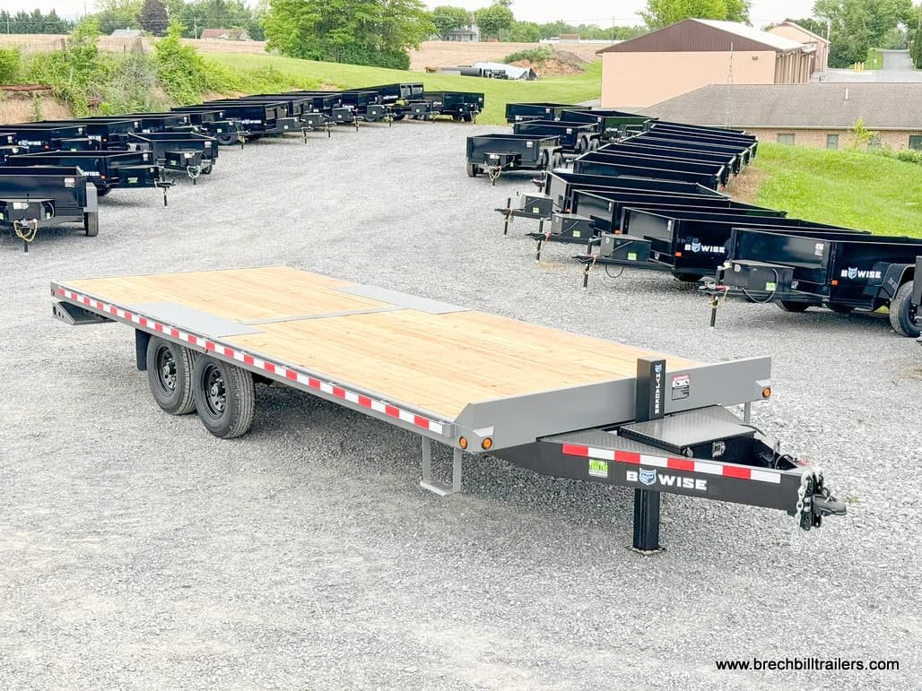 Bwise Hydraulic 15.4K Tilt-Deck Trailer 8.5×22 (THD22-15)