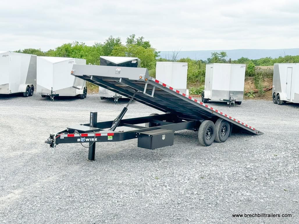 Bwise Hydraulic 15.4K Tilt-Deck Trailer 8.5×22 (THD22-15)