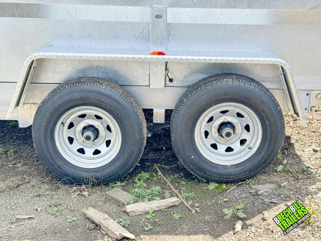 Bwise LP LE 10K Low Pro Dump Trailer 6×12 (DT612LP-LE-10-GALV) GALVANIZED *2025 Model Clearance* - Image 9