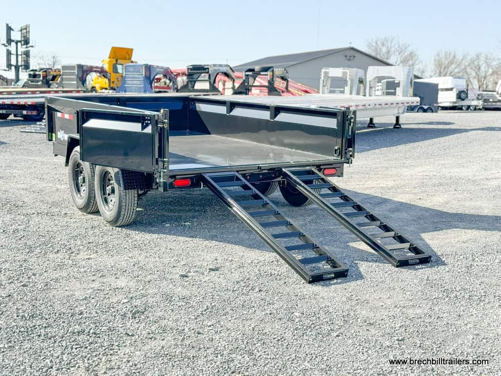Bwise LP LE 12K Low Pro Dump Trailer 7×12 (DT712LP-LE-12) - Image 5