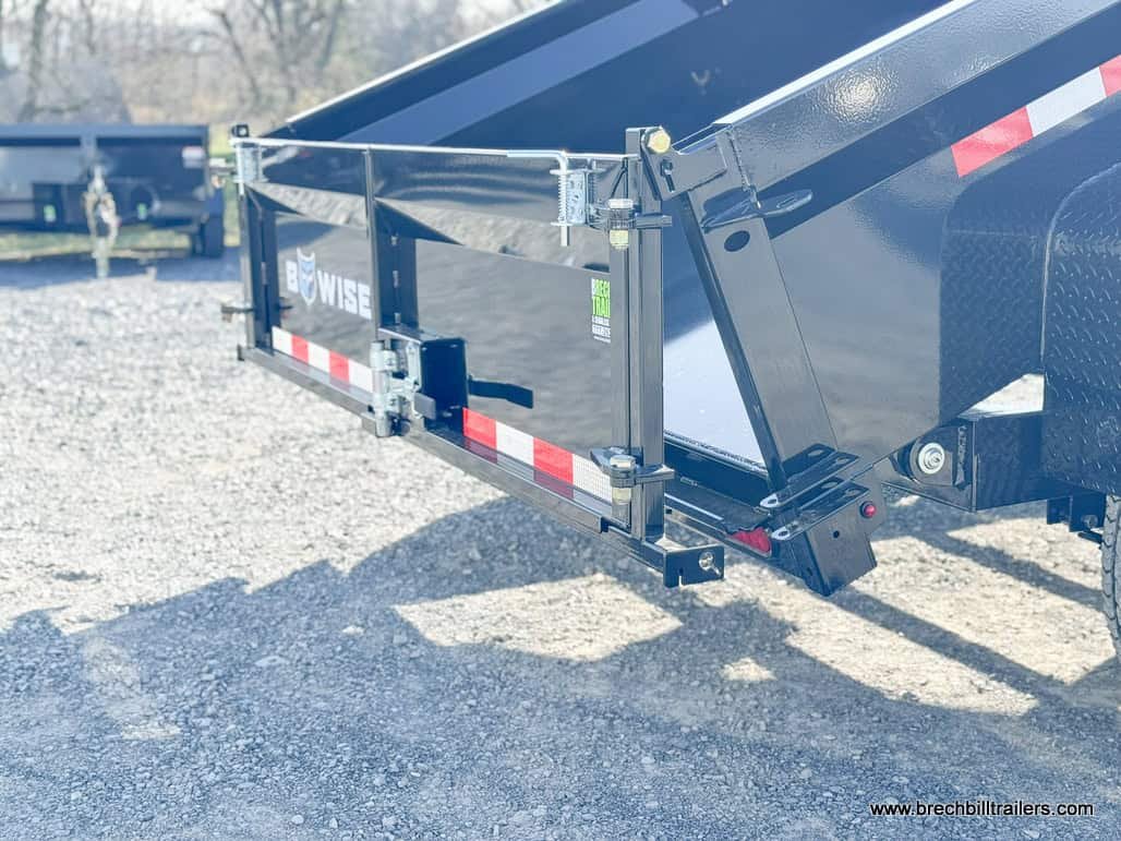 Bwise LP LE 12K Low Pro Dump Trailer 7×12 (DT712LP-LE-12) - Image 8