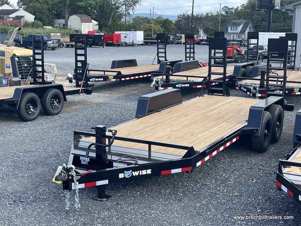 Bwise EH 14K Heavy Duty Equipment Trailer 7×18 (EH18-14-HD)