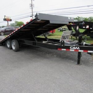 CAM Superline 8 x 22 Deckover Equipment Tilt Trailer – 8K Axles