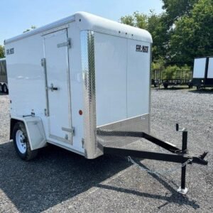 Car Mate 5 x 8 Enclosed Cargo Trailer – Torsion Axle