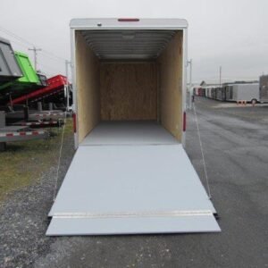 Car Mate 7 x 16 Enclosed Cargo Trailer – 18″ Added Height