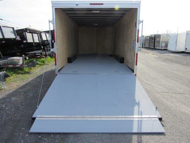 Car Mate 8.5 x 20 V-Nose Enclosed Car Hauler – Extended Tongue