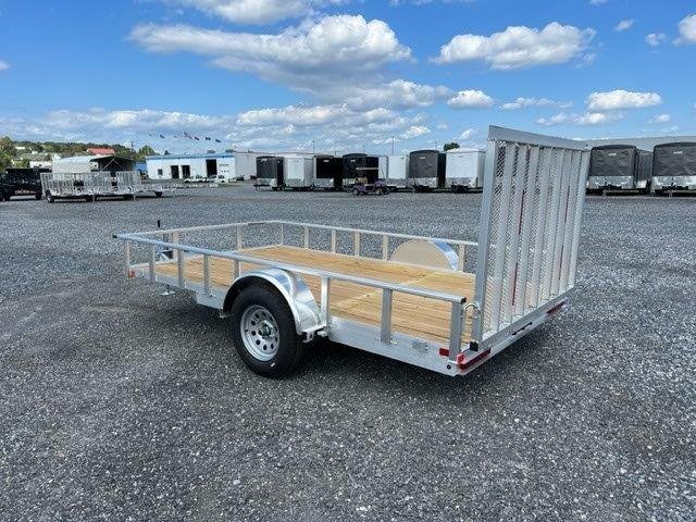 Carry-On 7 x 12 Aluminum Landscape Utility Trailer – Rear Gate
