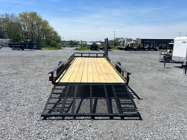 Carry-On 7 x 20 Landscape Utility Trailer – Side Ramp Gate