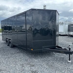 Covered Wagon 8.5 x 20 Enclosed Car Hauler – Blackout Package
