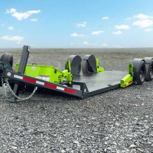 FlatTrak Flat Deck Scissor Lift, Equipment Hauler Trailer (FCH8022)