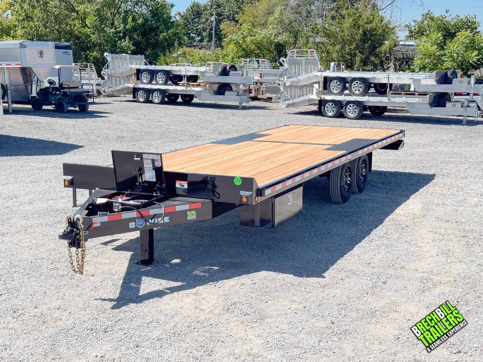 Bwise Hydraulic Tilt-Deck Trailer 8.5×24 (THD24-17)