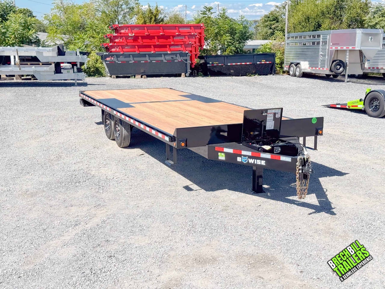 Bwise Hydraulic Tilt-Deck Trailer 8.5×24 (THD24-17)