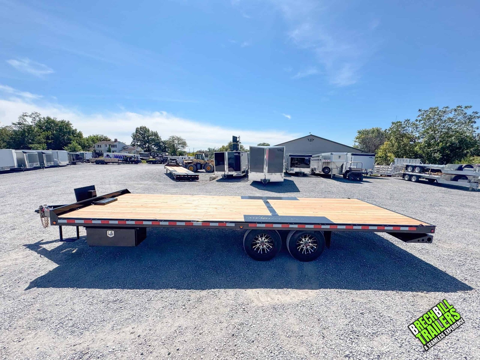 Bwise Hydraulic Tilt-Deck Trailer 8.5×24 (THD24-17)
