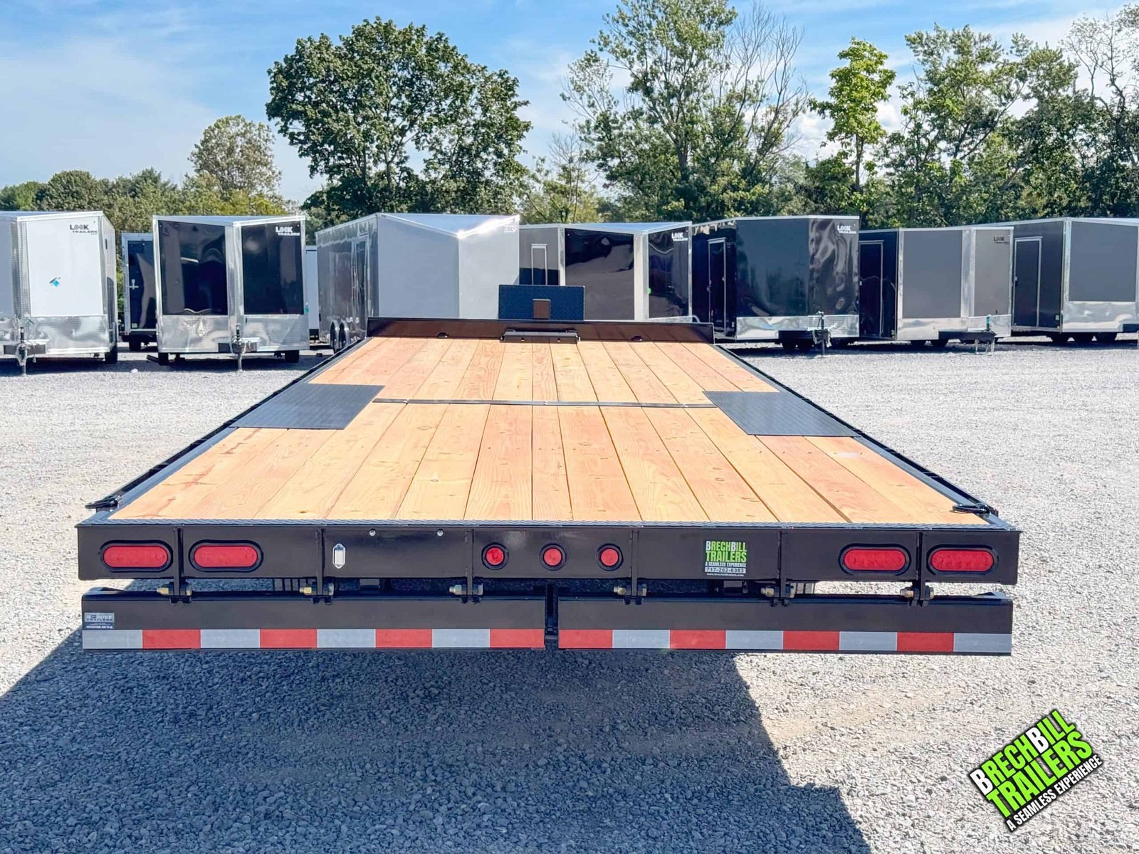 Bwise Hydraulic Tilt-Deck Trailer 8.5×24 (THD24-17)
