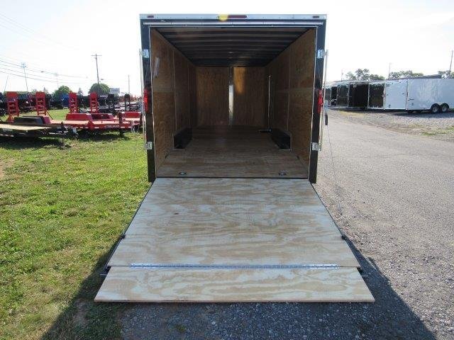 Homesteader 8.5 x 24 Enclosed V-Nose Car Trailer – 6″ Added Height
