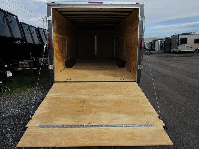 Homesteader 8.5 x 24 Enclosed V-Nose Car Trailer – Extended Tongue