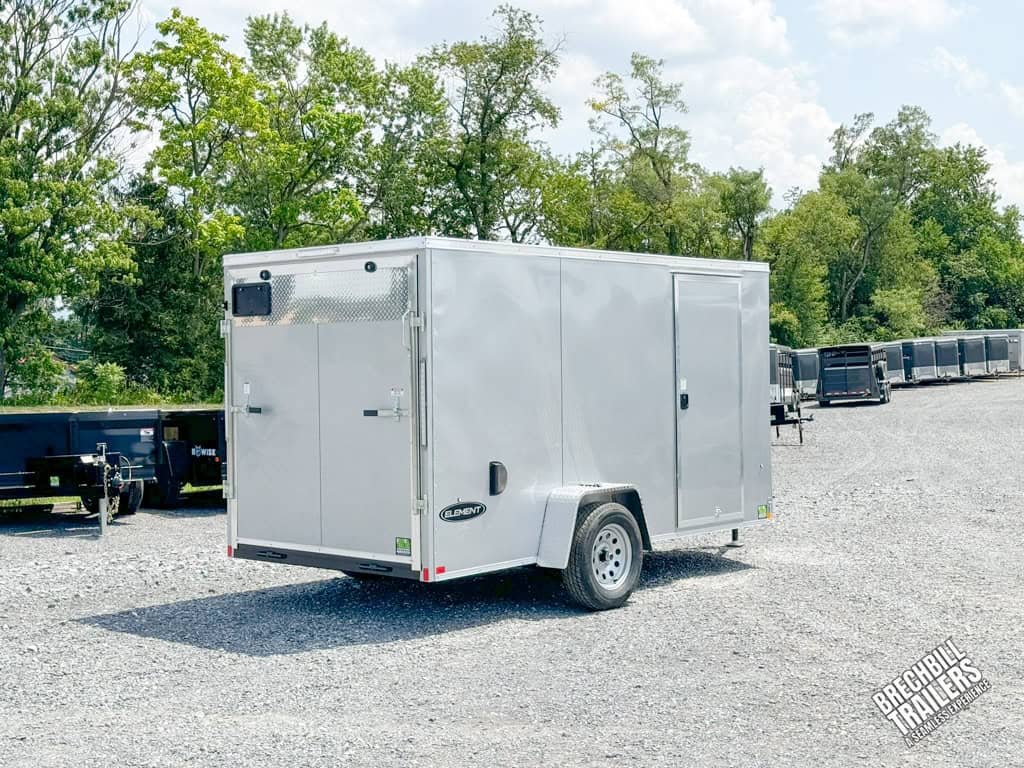 Look Element V-Nose Enclosed Trailer 6×12 (K7212SESV-030)