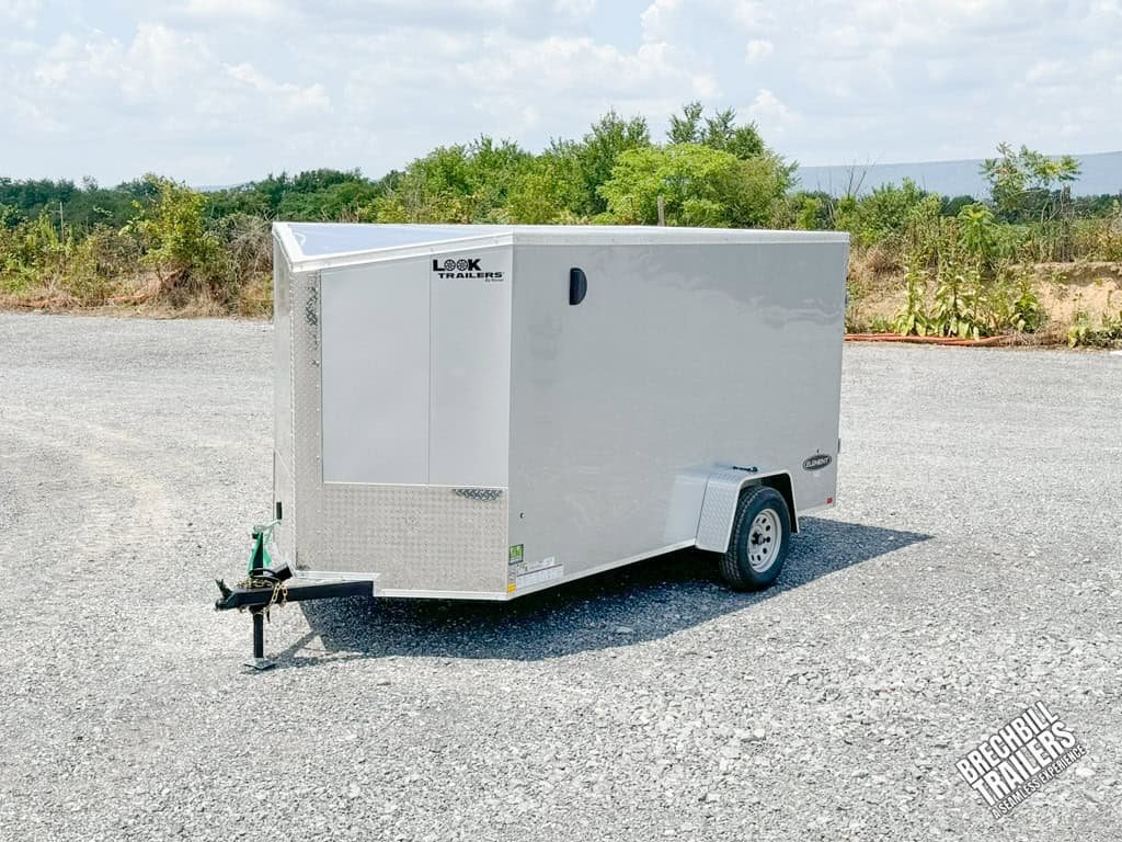 Look Element V-Nose Enclosed Trailer 6×12 (K7212SESV-030)