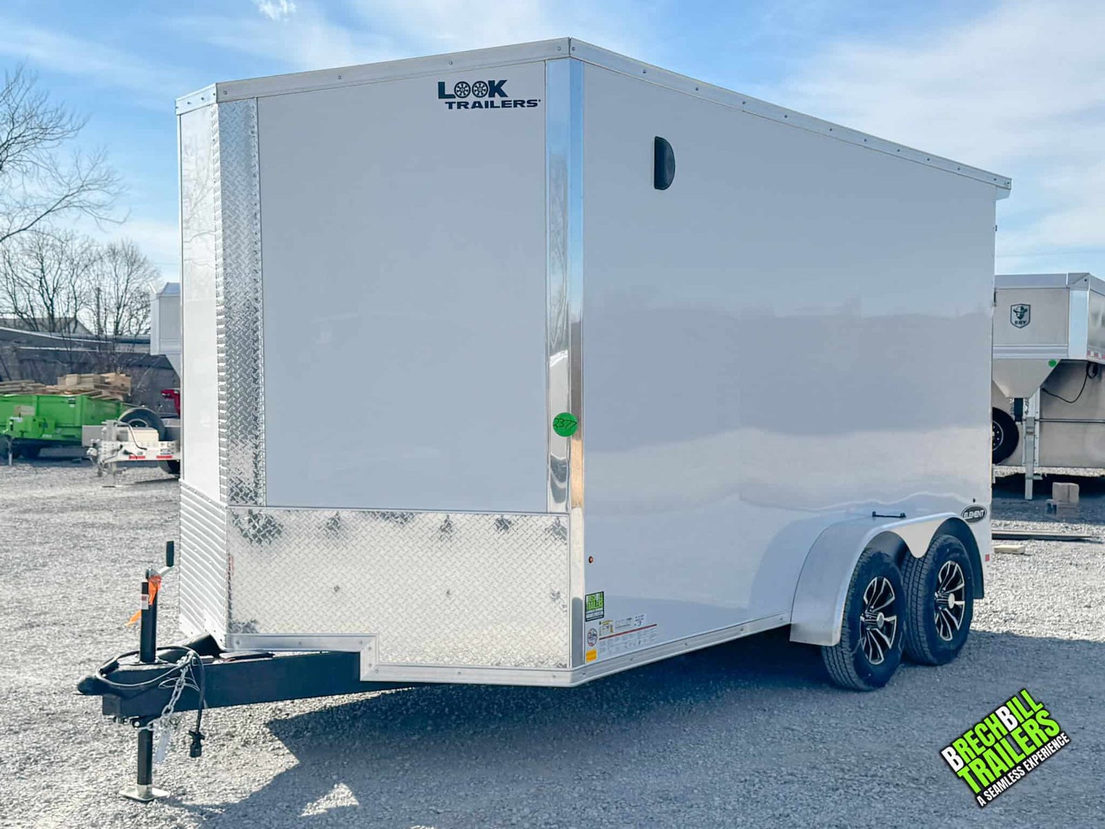 Look Element SE Enclosed Trailer 7×14 (K-SE8414-070) White