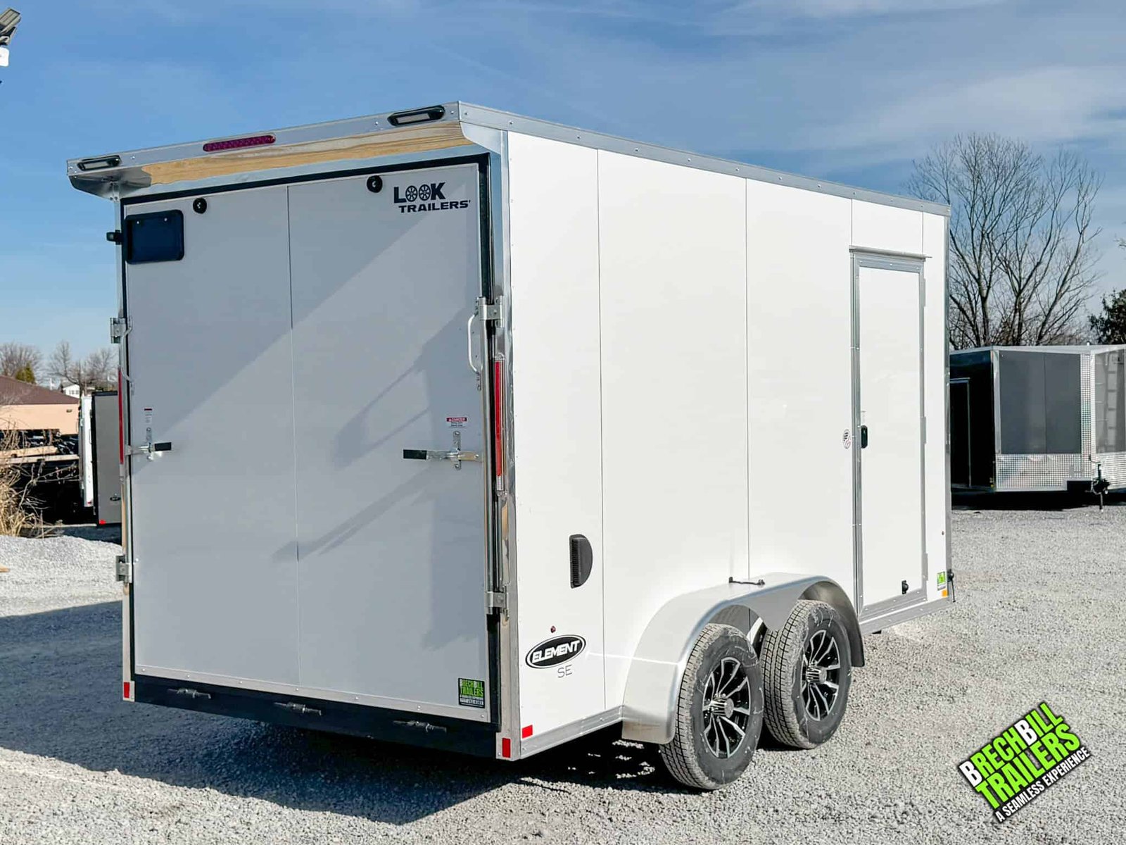 Look Element SE Enclosed Trailer 7×14 (K-SE8414-070) White
