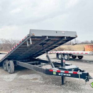 USED – Bwise Hydraulic 15.4K Tilt-Deck Trailer 8.5×22 (THD22-15)